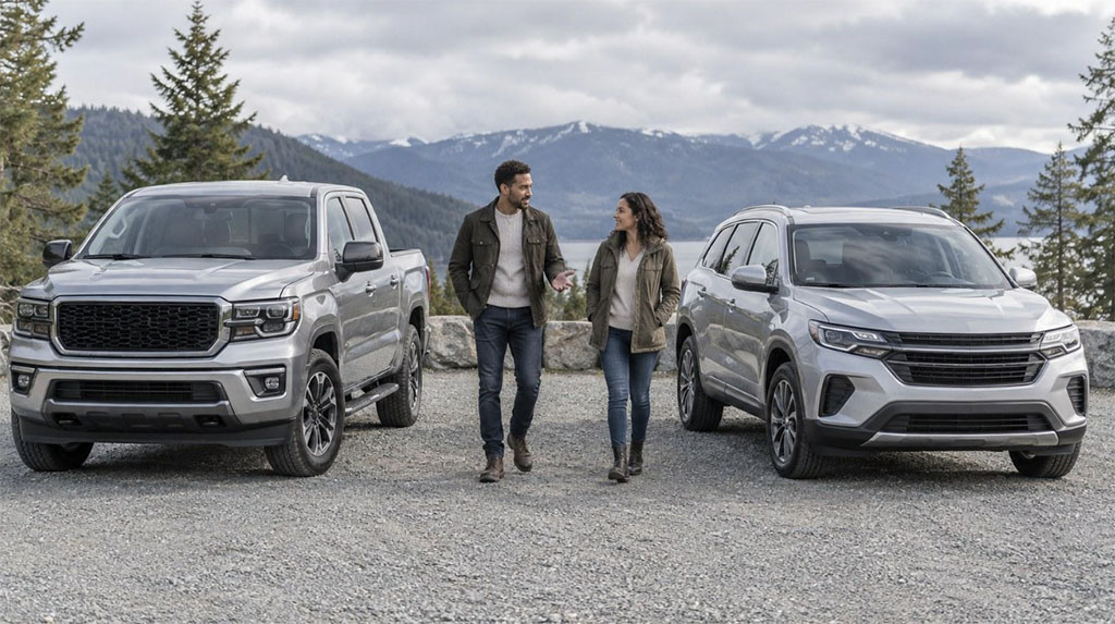 Pickup Truck vs SUV Insurance Costs and What Drivers Should Know : Automotive Addicts Pickup Truck vs SUV Insurance Costs and What Drivers Should Know : Automotive Addicts