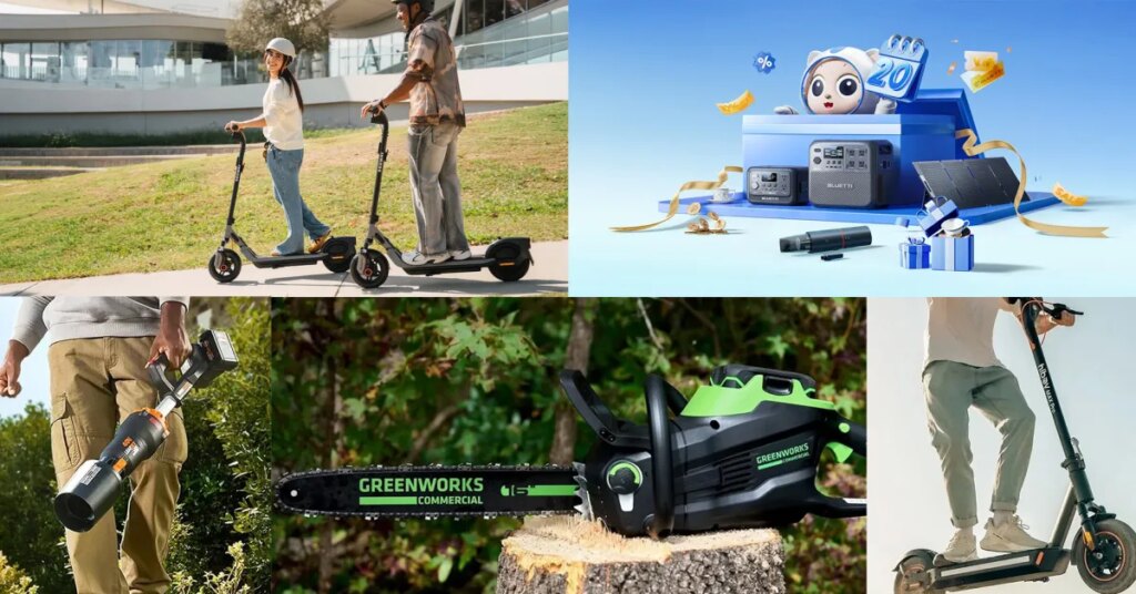 Segway E3 Go electric scooter launches at $100 off, Bluetti 2,016Wh FridgePower station exclusive $854 in Member Sale, more
