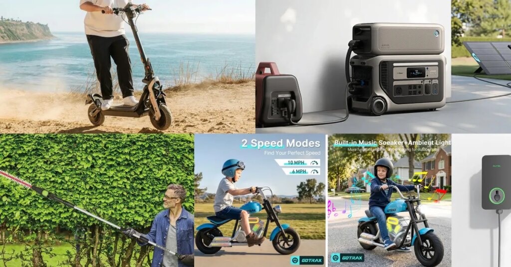 Segway GT3 superscooter $1,400 low, Anker 6,144Wh expanded F3000 power station bundle $2,118, Autel, Greenworks, GoTrax, more