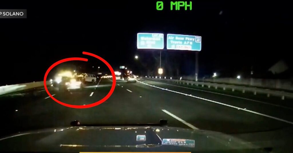 Tesla driver says he was asleep on FSD when he hit CHP car, 2 officers hurt