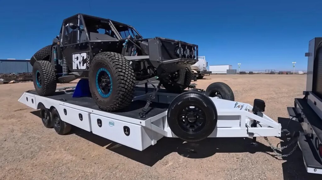 Totally Overbuilt Race Car Trailer Made to Withstand Baja Can Be Fixed With Chevy Truck Parts Totally Overbuilt Race Car Trailer Made to Withstand Baja Can Be Fixed With Chevy Truck Parts
