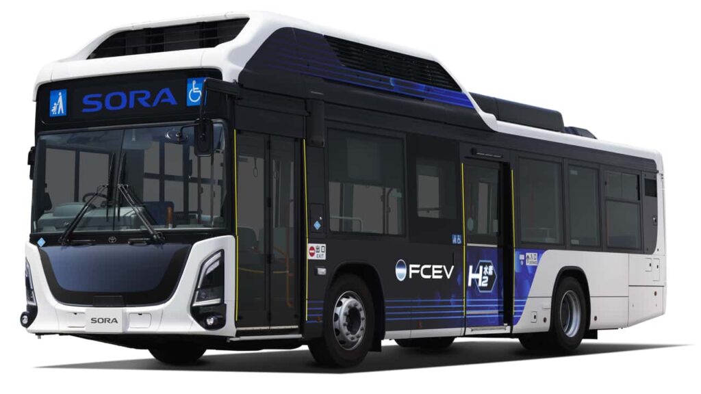 Toyota’s New Hydrogen Bus Has 50% More Range